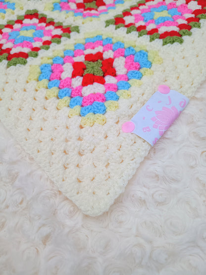 Granny Sqaure Baby Crochet Blanket
