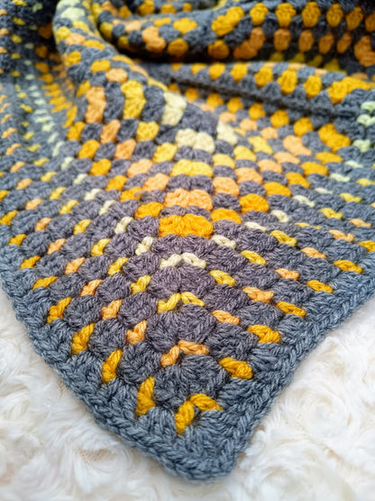 Temperature Baby Toddler Granny Square Blanket