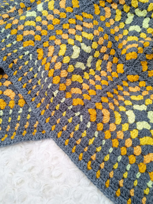 Temperature Baby Toddler Granny Square Blanket