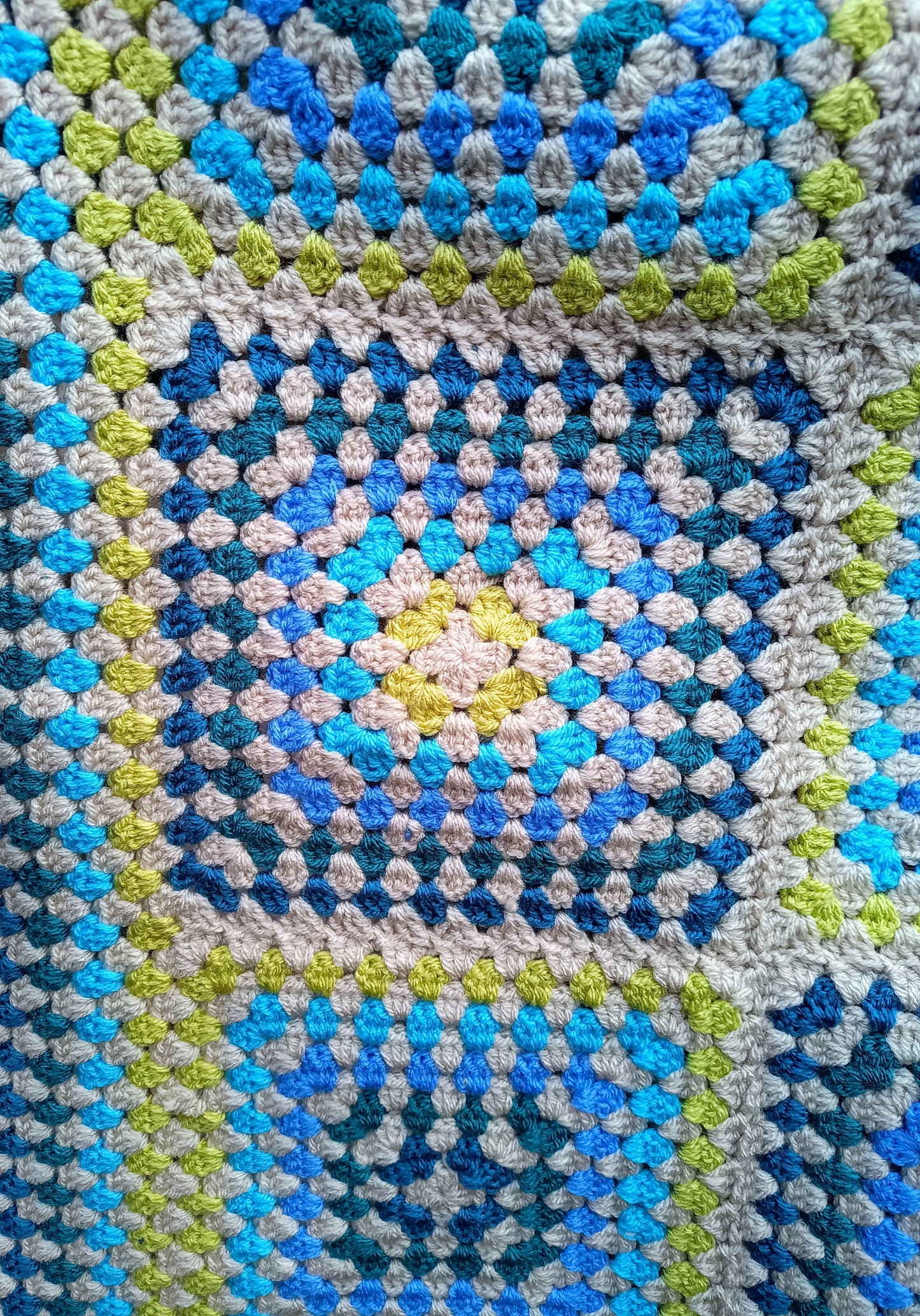 Baby Toddler Granny Square Blanket
