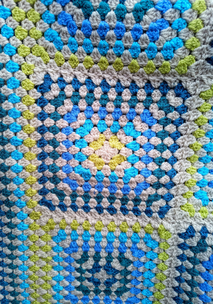 Baby Toddler Granny Square Blanket