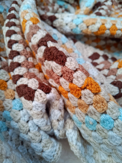 Baby Toddler Granny Square Blanket