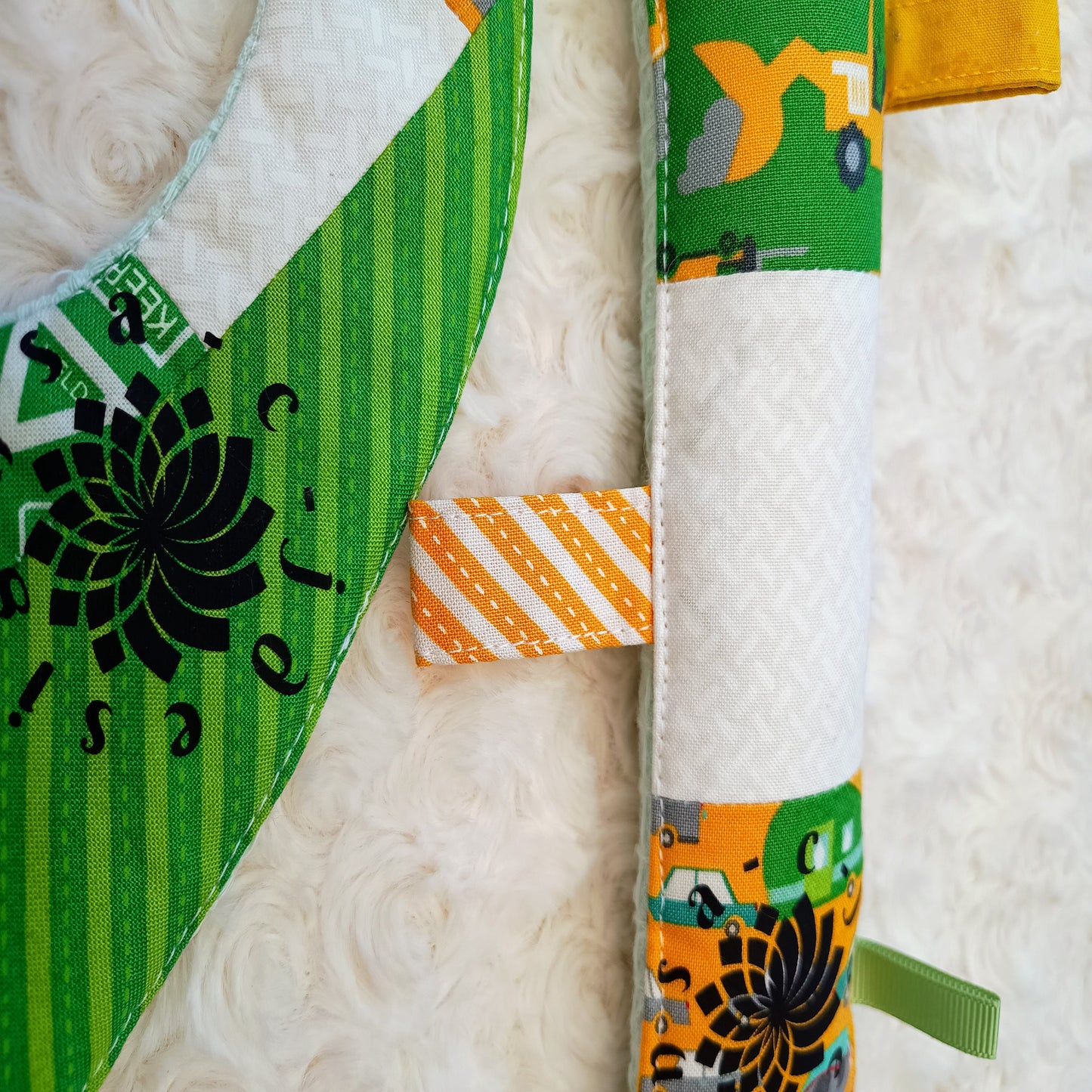 Construction & Traffic Theme Bib Set