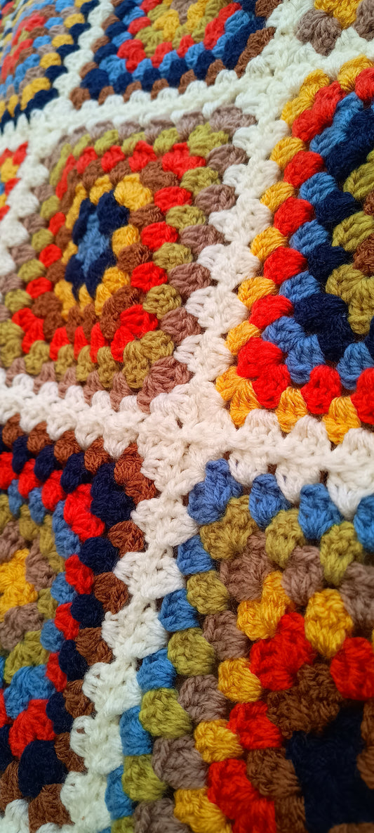 Autumn Inspired Crochet Baby Blanket