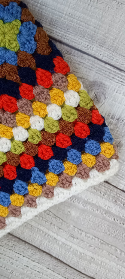 Autumn Inspired Crochet Baby Blanket