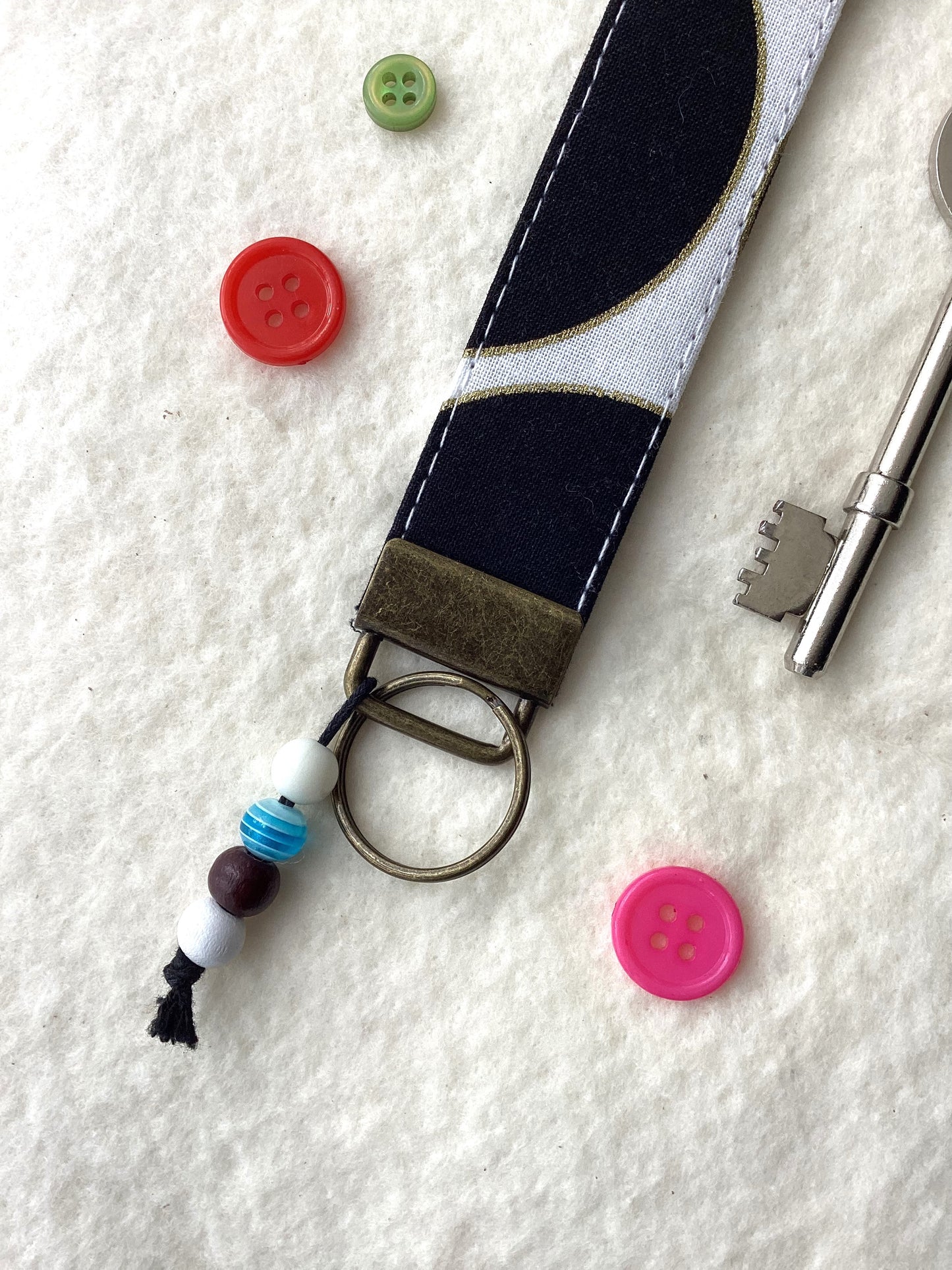 Midnight Gold Wristlet